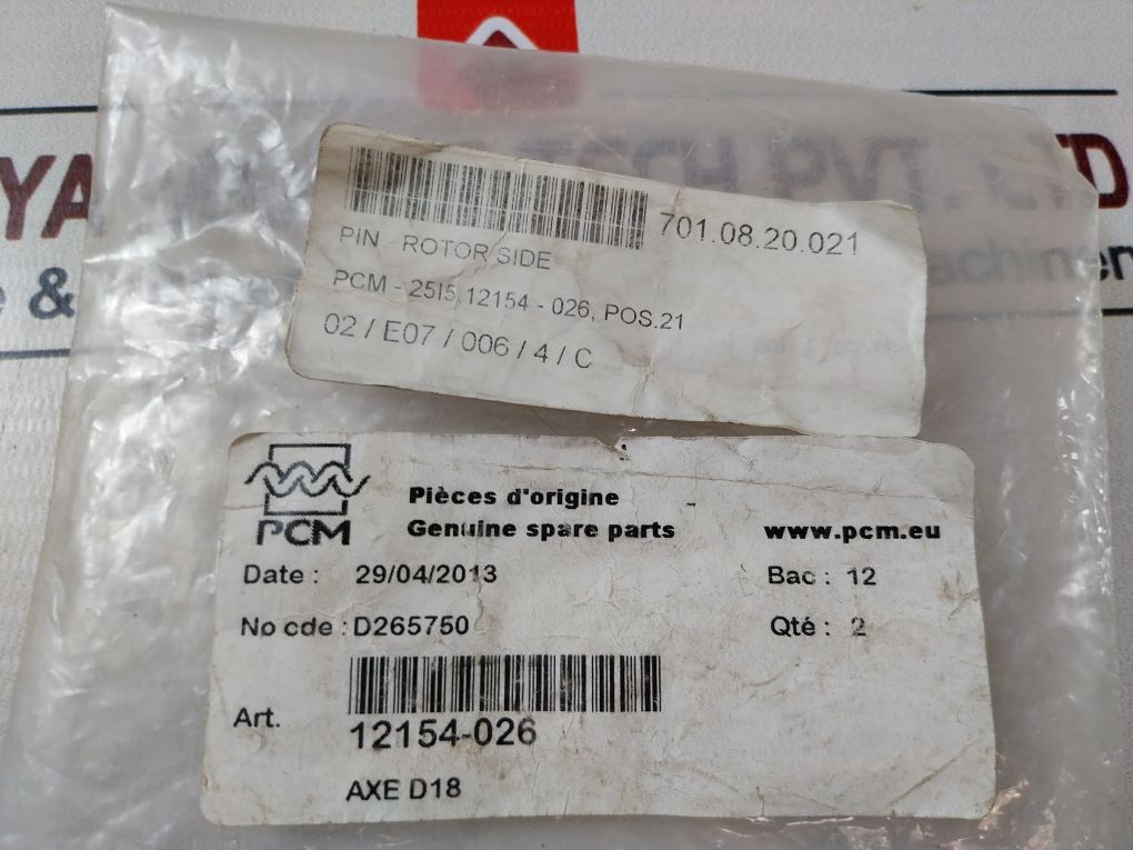 Pcm Pin Rotor Side 12154-026
