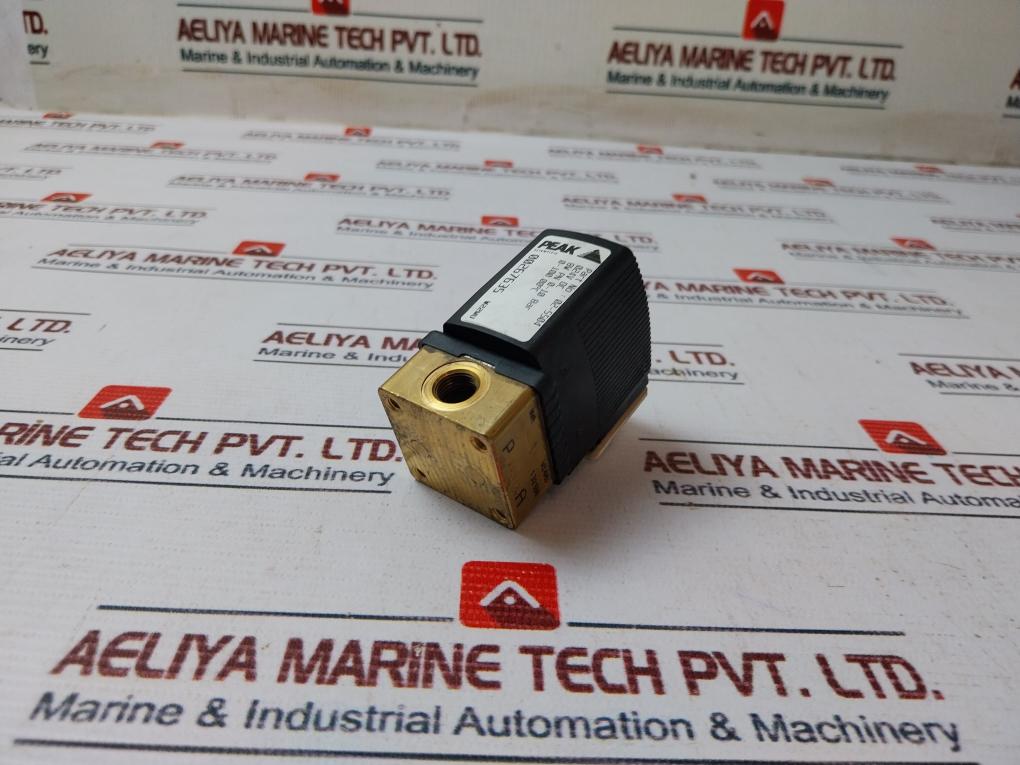 Peak Scientific 02-5504 Solenoid Valve 0-10 Bar 24Vdc