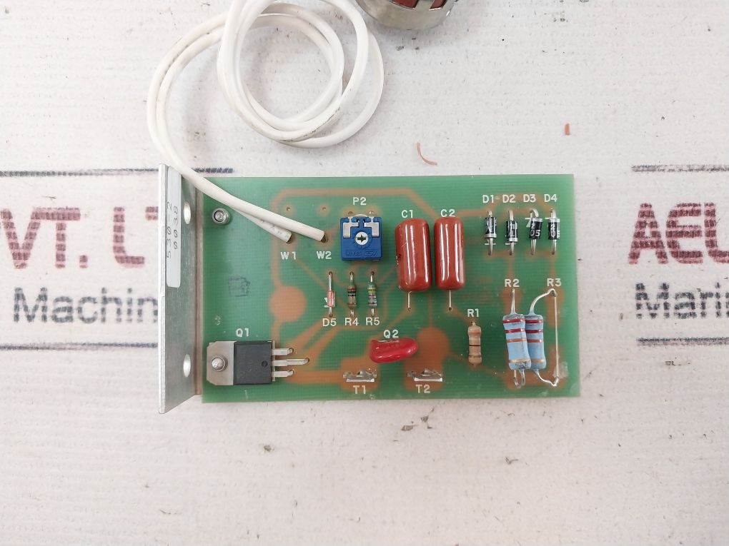 Pec 10-1120 Rev A Pcb Card With Potentiometer