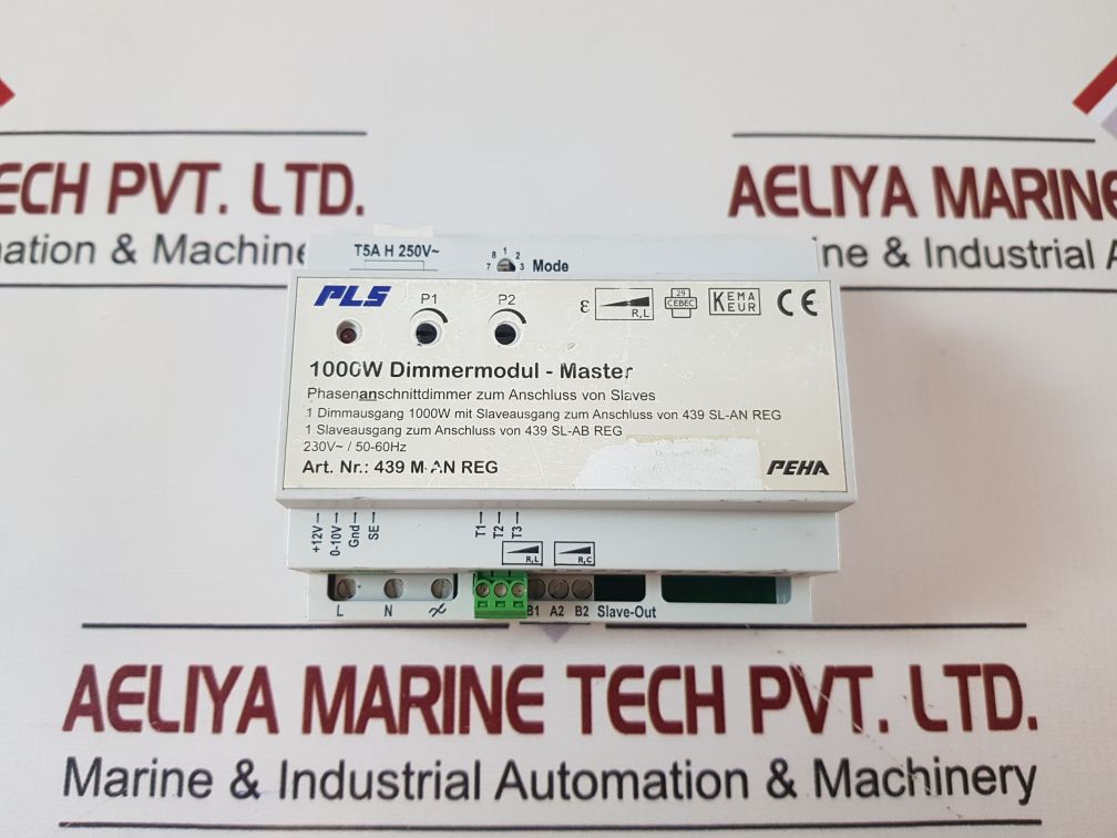 Peha 439 M-an Reg 1000W Dimmer Module Master
