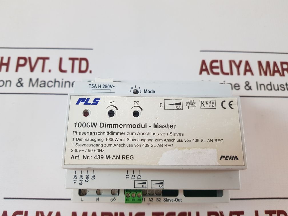 Peha 439 M-an Reg 1000W Dimmer Module Master
