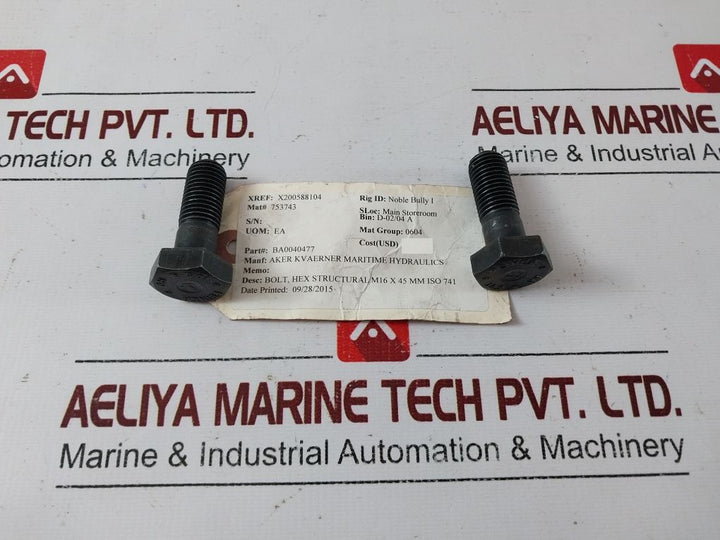 Peiner 10.9 Hv Structural Bolt