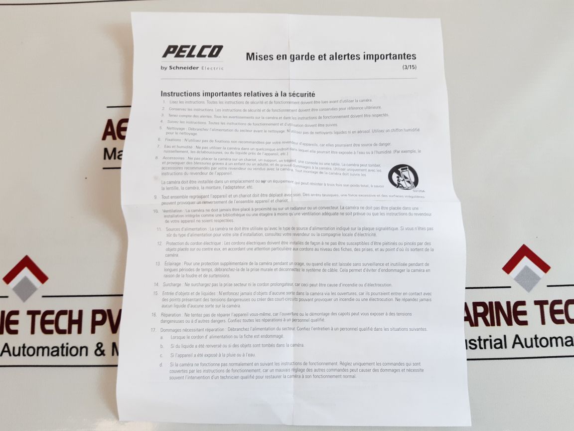 Pelco C20-ch-6 Color Box Camera