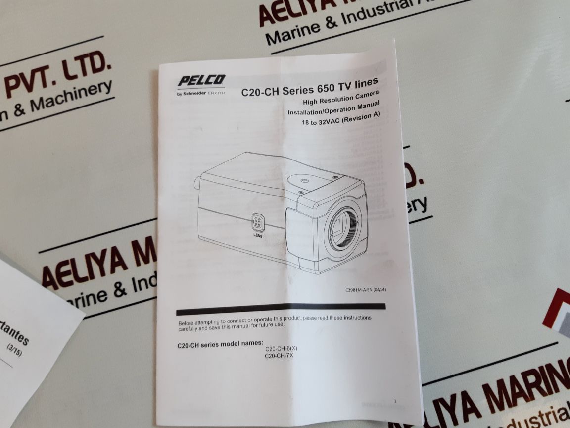 Pelco C20-ch-6 Color Box Camera