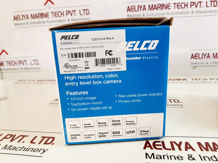 Pelco C20-ch-6 Color Box Camera