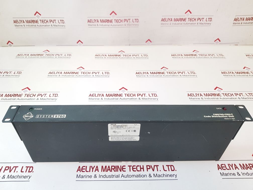 Code Distribution Unit Pelco Cm9760-cdu-t Code Distribution Unit – Aeliya Marine Tech