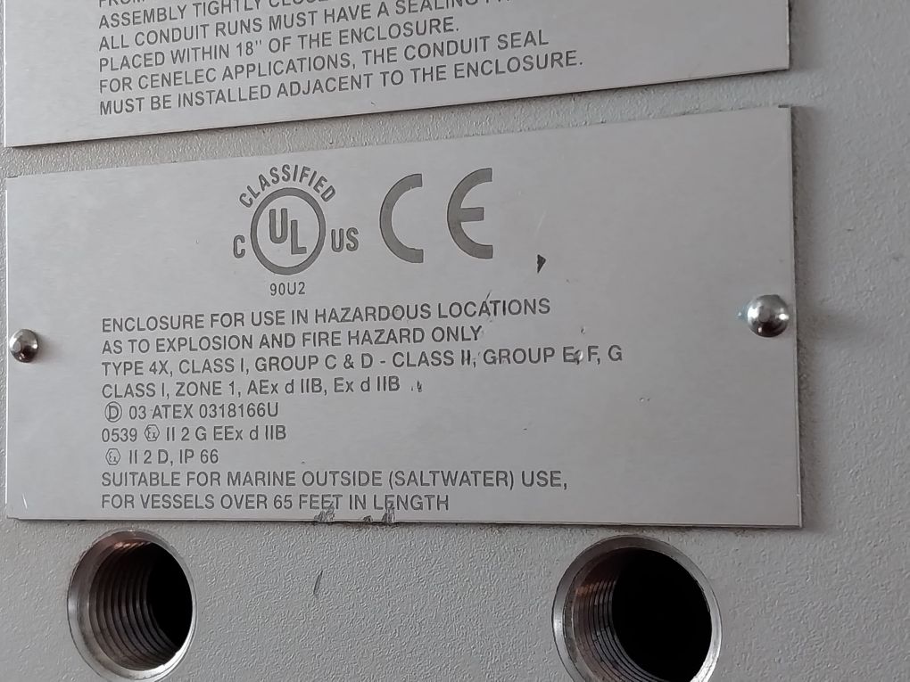 Pelco Ehx6E-16 Outdoor Explosion Proof Enclosure