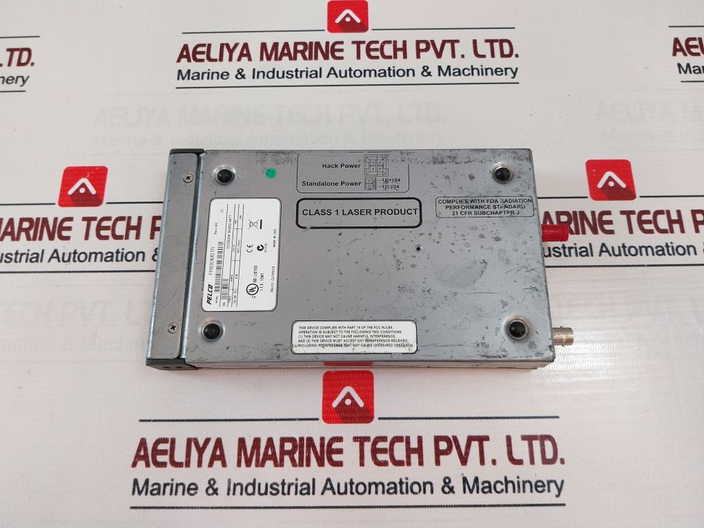 Pelco Fr8301Mstr 1Ch Ethernet Media Converter 50/60Hz