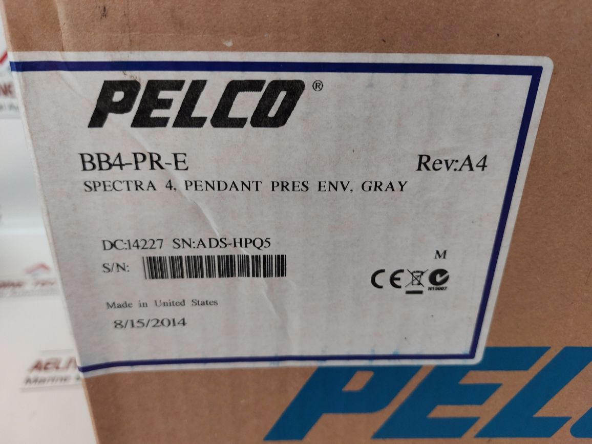 Pelco Bb4-pr-e,Ld53Pr-1, Vk-s625N High-performance Discreet Video Camera