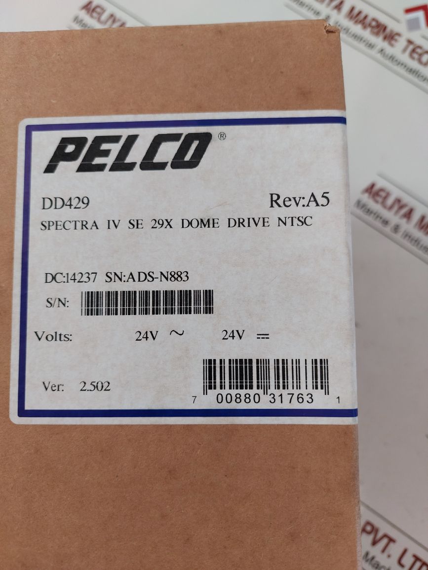 Pelco Bb4-pr-e,Ld53Pr-1, Vk-s625N High-performance Discreet Video Camera