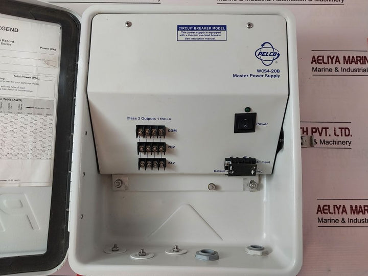 Pelco Wcs4-20B Master Power Supply