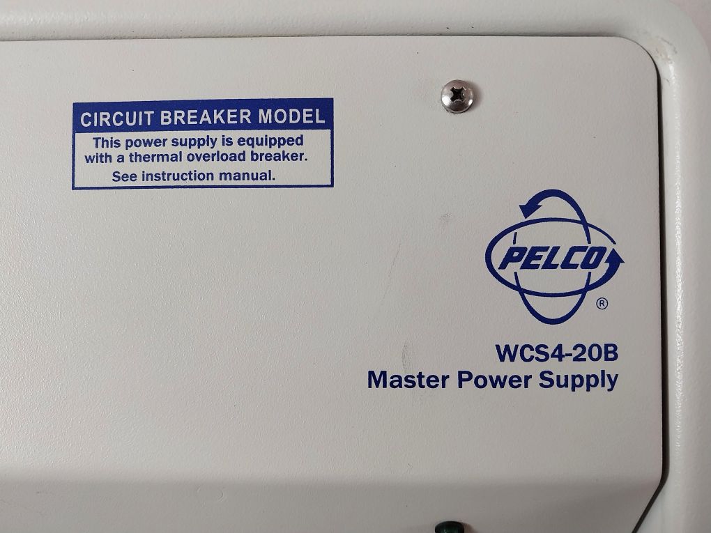 Pelco Wcs4-20B Master Power Supply