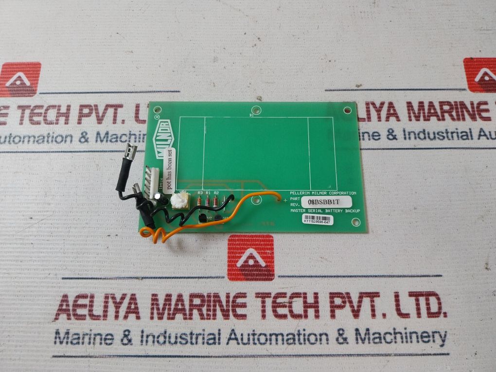 Pellerin Milnor 08Bsbb1T Master Serial Battery Backup Board