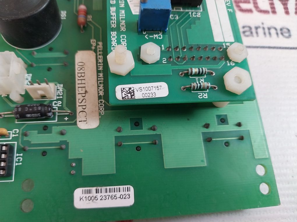 Pellerin Milnor 08Bselcd2B Ttl Lcd Buffer Board