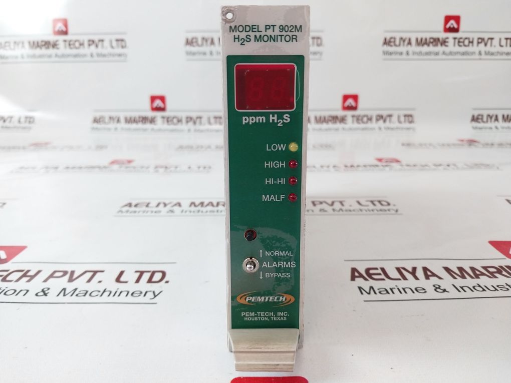 Pem-tech Pt 902M Ppm H2S Monitor
