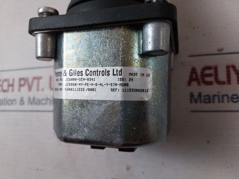 Penny & Giles Controls Jc6000-gen-0341 Rugged Multi-axis Joystick Controller