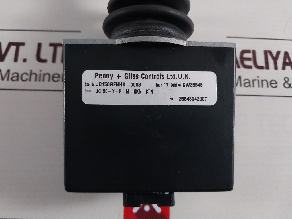 Penny + Giles Jc150-y-r-m-hkn-stn Joystick Controller