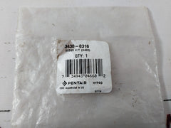 Pentair Hypro 3430-0316 Triplex Plunger Pump Service Valve Kit