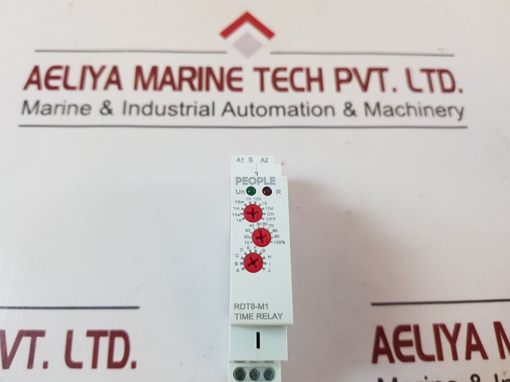 People Rdt8-m1 Multifunction Time Relay