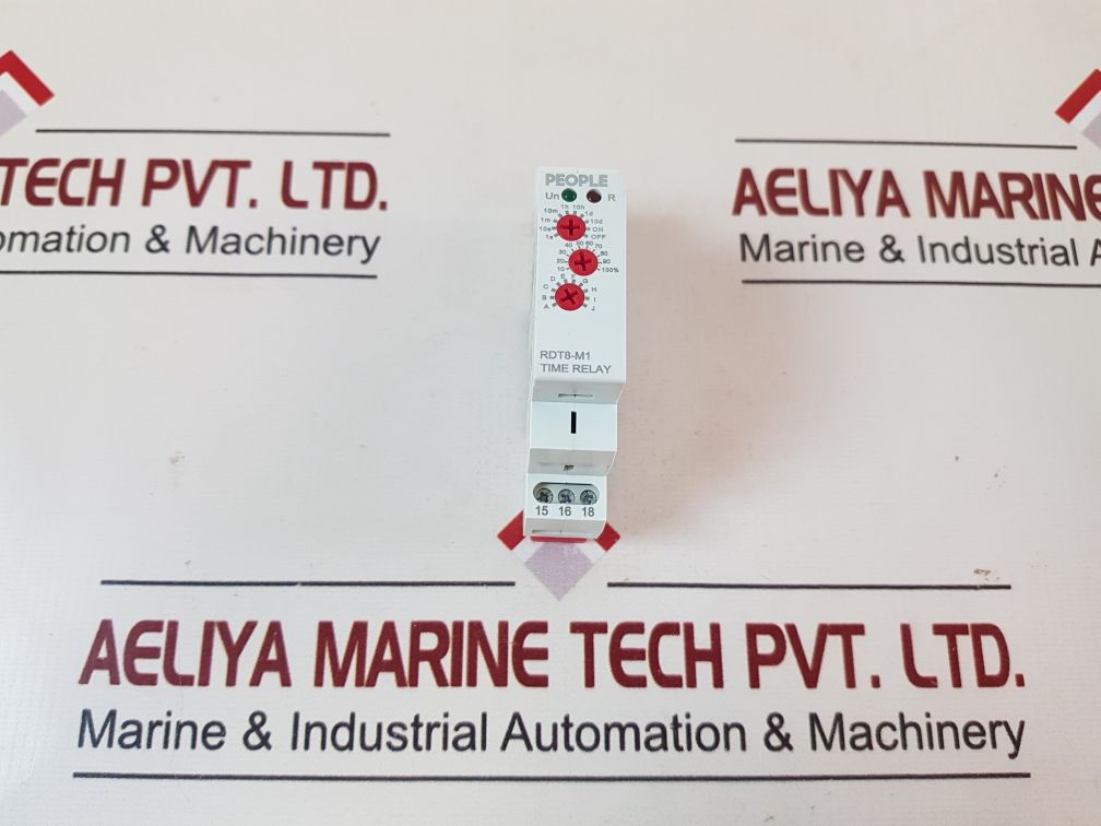 People Rdt8-m1 Multifunction Time Relay
