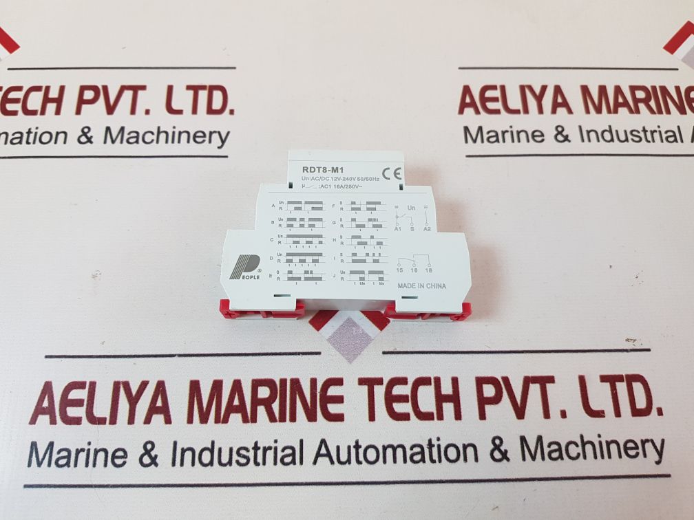 People Rdt8-m1 Multifunction Time Relay