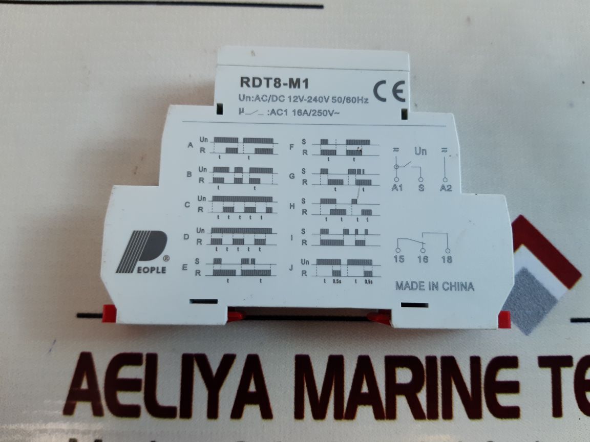 People Rdt8-m1 Time Relay