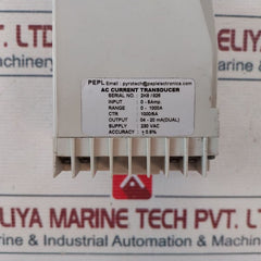 Pepl 230 Vac Ac Current Transducer 0-1000A