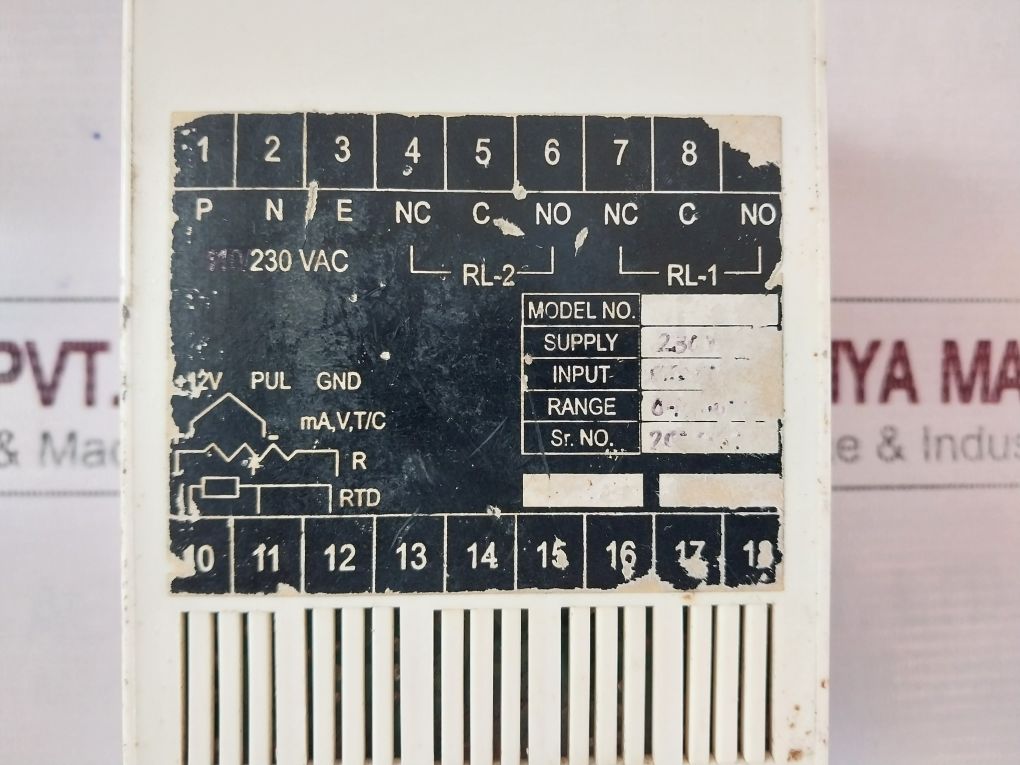 Pepl Digital Controller 230Vac
