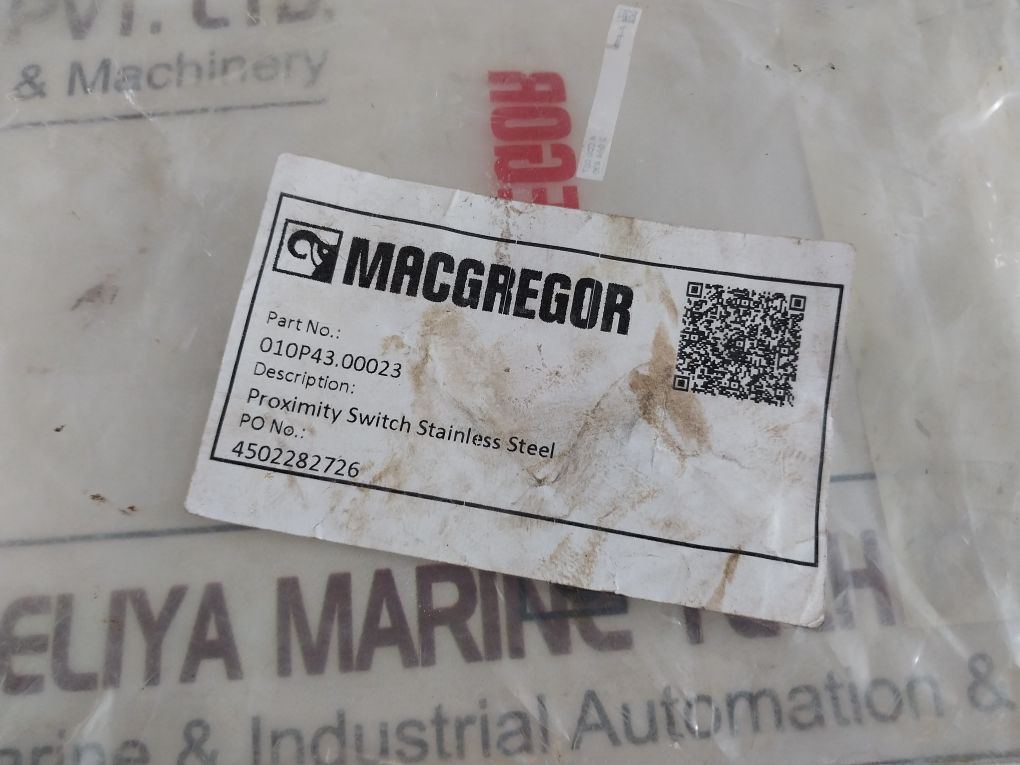 Pepperl+Fuchs 010P43.00023 Stainless Steel Proximity Switch 4 000 007 2 054 475