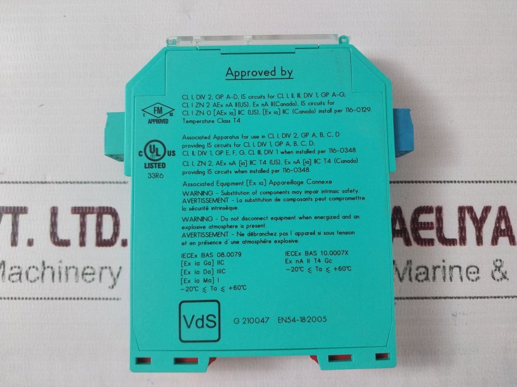Pepperl+Fuchs Kfd0-cs-ex1.56 Isolated Barrier 214912