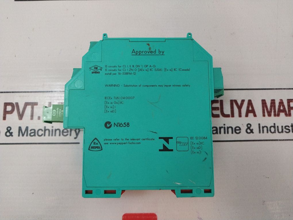 Pepperl+Fuchs 231197 Frequency Converter With Trip Value Kfu8-ufc-ex1.D Ac 253V