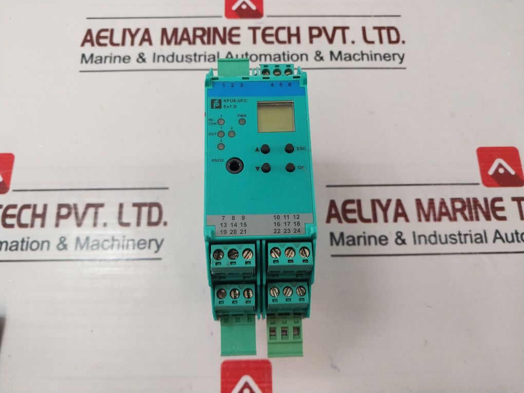 Pepperl+Fuchs 231197 Frequency Converter With Trip Value Kfu8-ufc-ex1.D Ac 253V