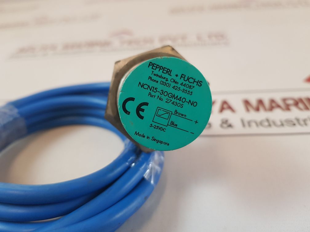 Pepperl+Fuchs 27430S Inductive Sensor Ncn15-30Gm40-n0
