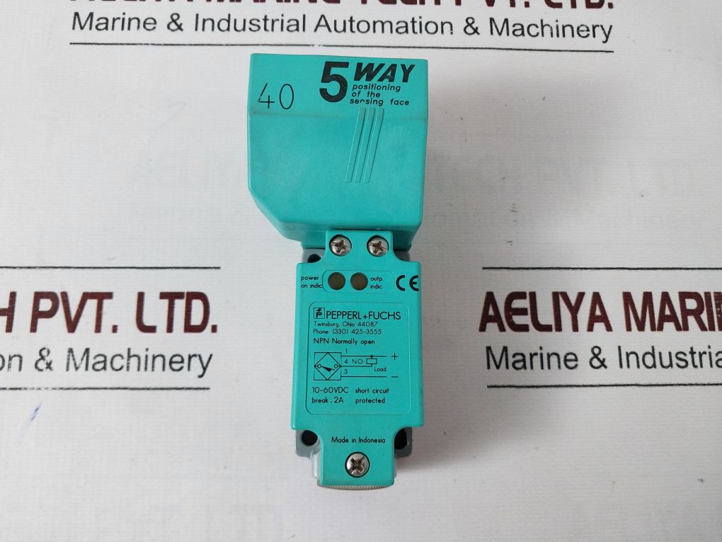 Pepperl+Fuchs 29854S Nj40+,08275S U4+ 84457 E Inductive Sensor 60Vdc