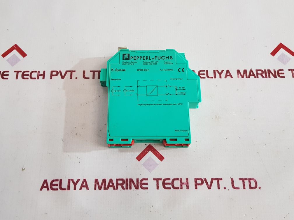 Pepperl+Fuchs K-system Kfd0-cc-1 Current Driver/Repeater