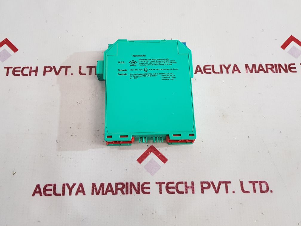 Pepperl+Fuchs K-system Kfd2-vr-ex1.50M.L 71952 Dc Isolation Module