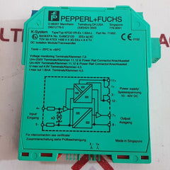 Pepperl+Fuchs K-system Kfd2-vr-ex1.50M.L 71952 Dc Isolation Module