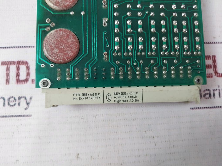 Pepperl+Fuchs Eg4-r 07219 Amplifier Connection Module Assembly