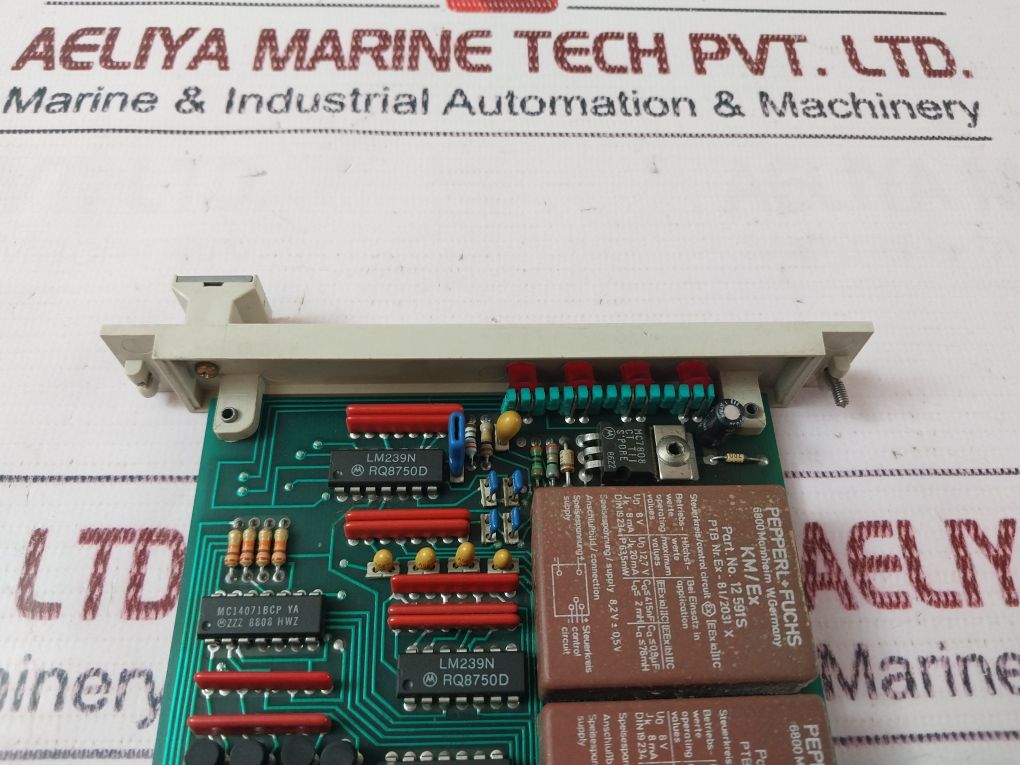 Pepperl+Fuchs Eg4-r 07219 Amplifier Connection Module Assembly