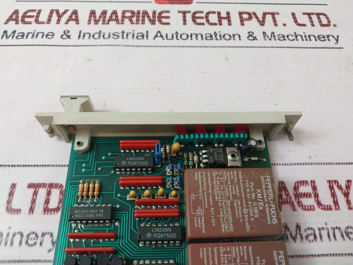 Pepperl+Fuchs Eg4-r 07219 Amplifier Connection Module Assembly