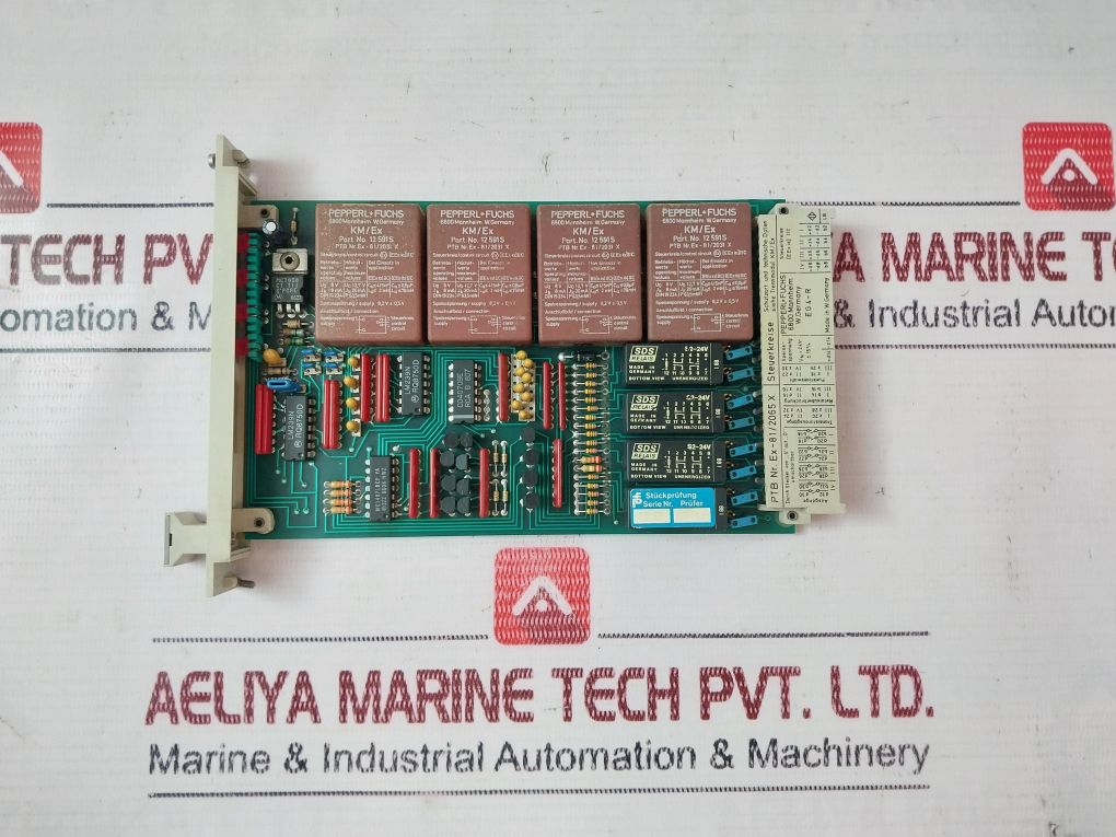 Pepperl+Fuchs Eg4-r 07219 Amplifier Connection Module Assembly