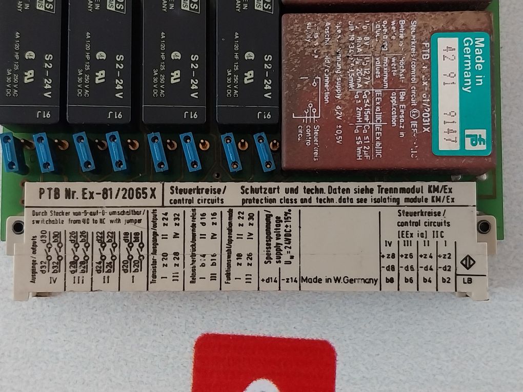 Pepperl+Fuchs Eg4-r Switch Amplifier