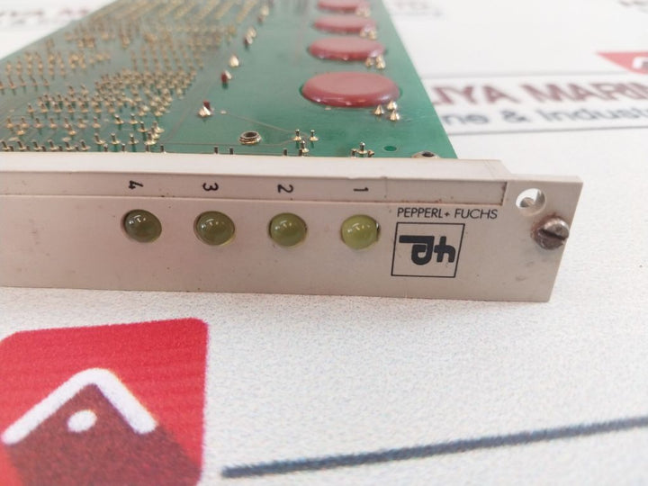Pepperl+Fuchs Eg4-r Switch Amplifier Connection Module