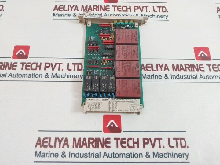 Pepperl+Fuchs Eg4-r Switch Amplifier Connection Module
