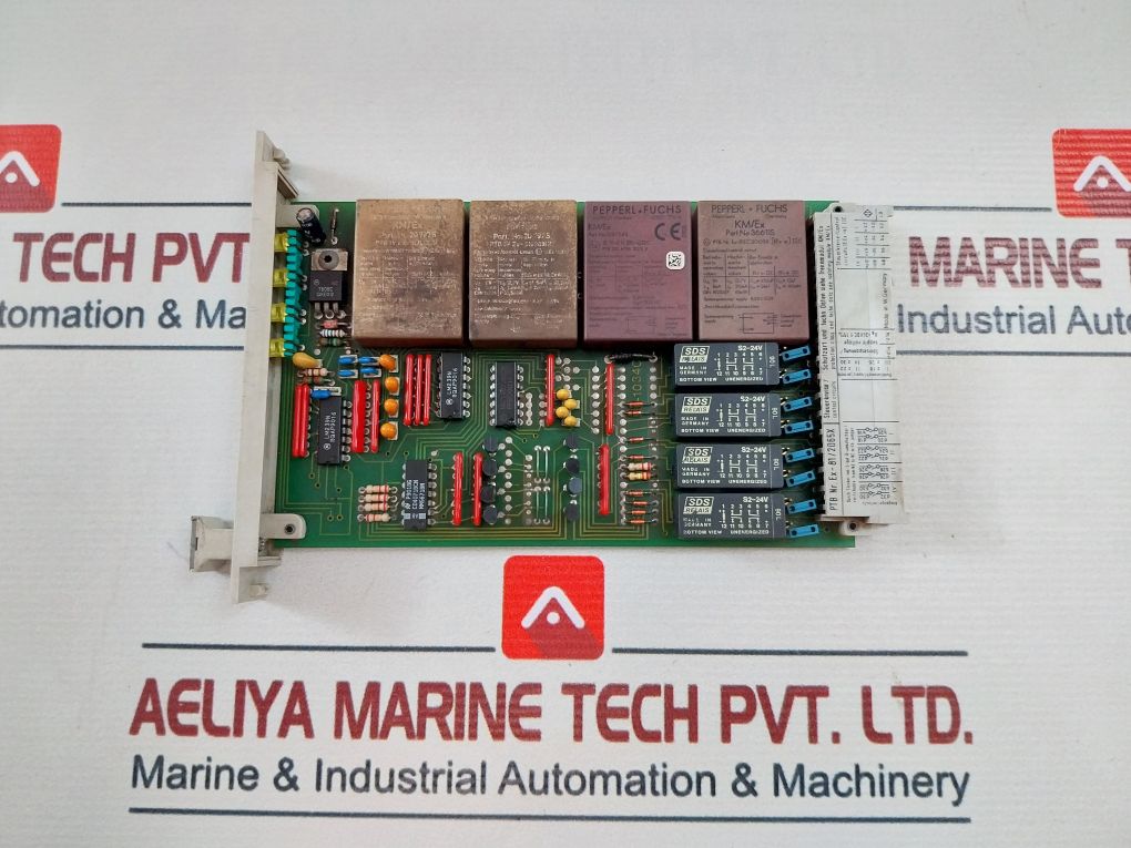 Pepperl+Fuchs Eg4-r Switch Amplifier Connection Module
