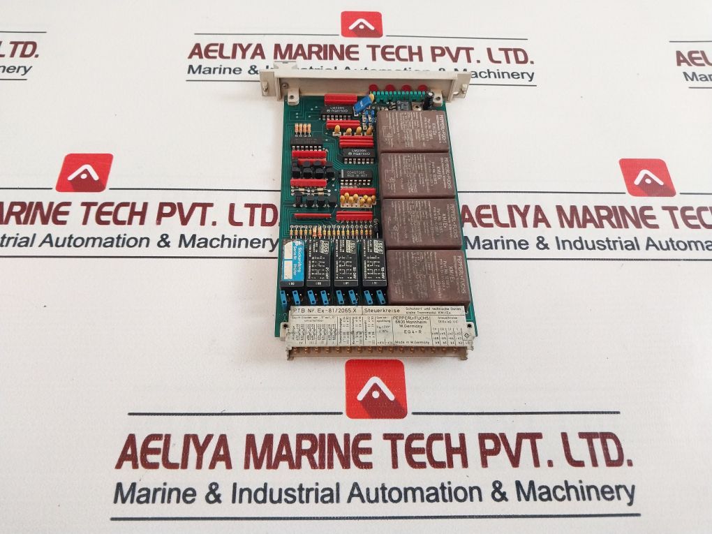 Pepperl+Fuchs Eg4-r Switch Amplifier Connection Module 12 591S