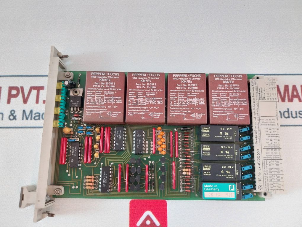 Pepperl+Fuchs Eg4-r 07219 Switch Amplifier Module