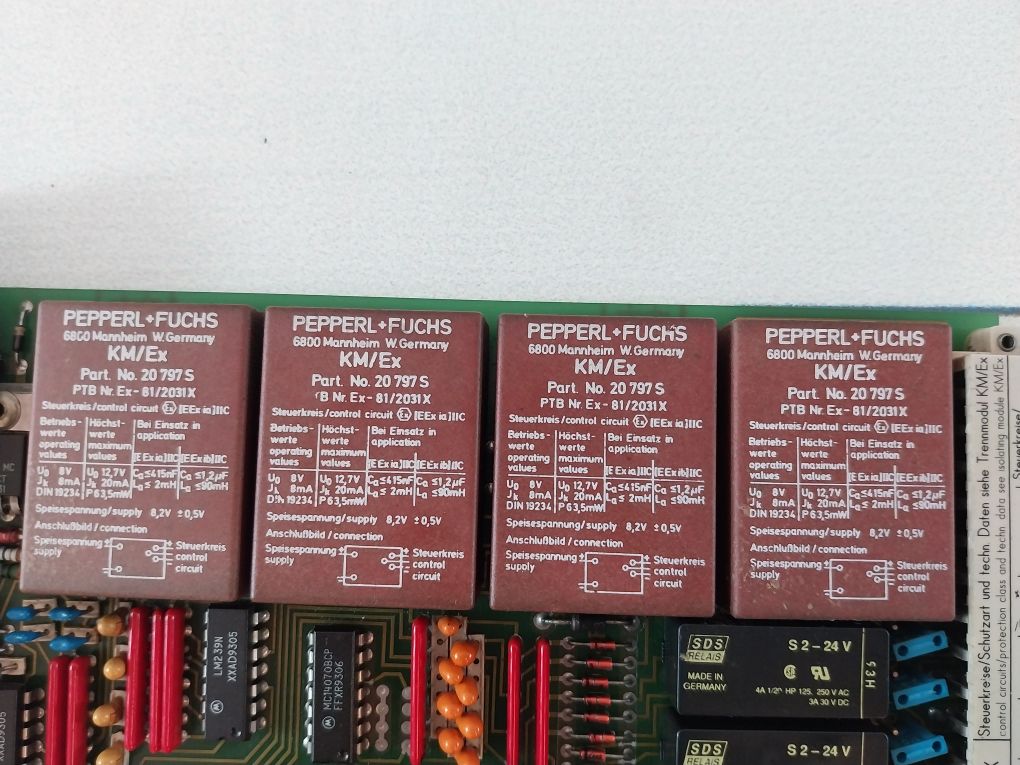 Pepperl+Fuchs Eg4-r 07219 Switch Amplifier Module