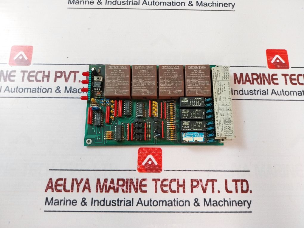 Pepperl+Fuchs Eg4-r Switch Amplifier Module Ex-81/2065X