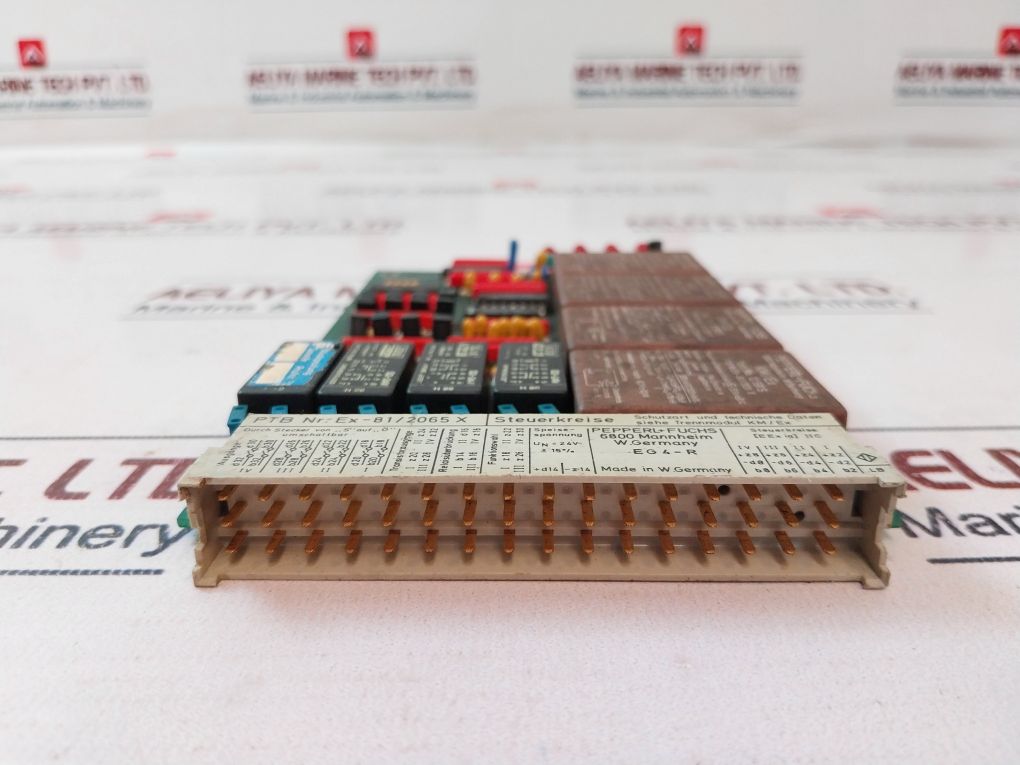 Pepperl+Fuchs Eg4-r Switch Amplifier Module Ex-81/2065X